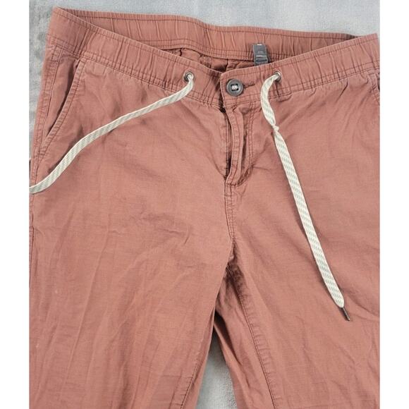 Vuori Ripstop Hiking Pants Womens Medium clay coral The Rise The Shine 31x27 - Picture 2 of 11